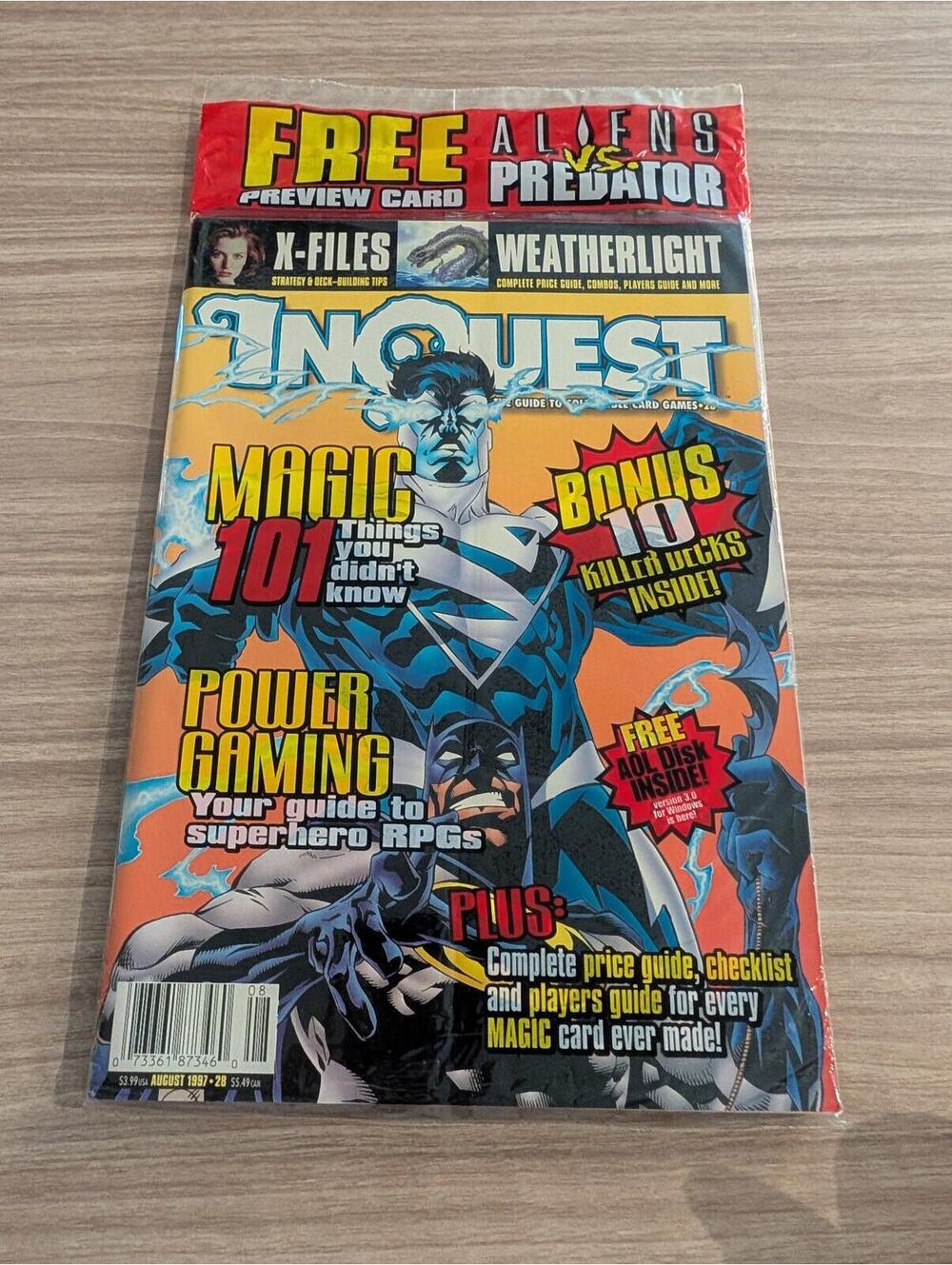 InQuest Magazine Issue Featuring Magic 101 and Power Gaming